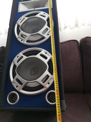 Altavoces con doble subwoofer