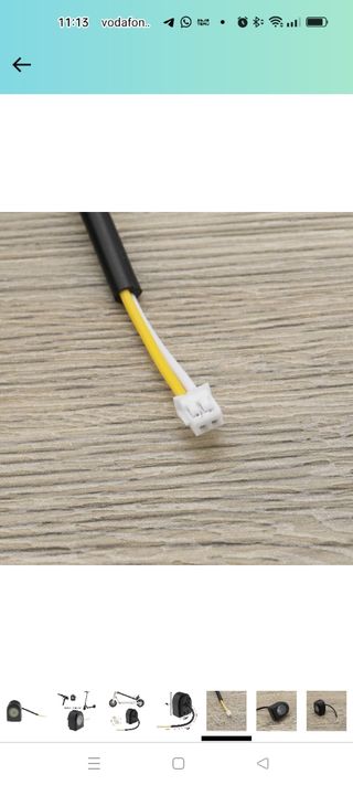 Faro delantero patinete Xiaomi