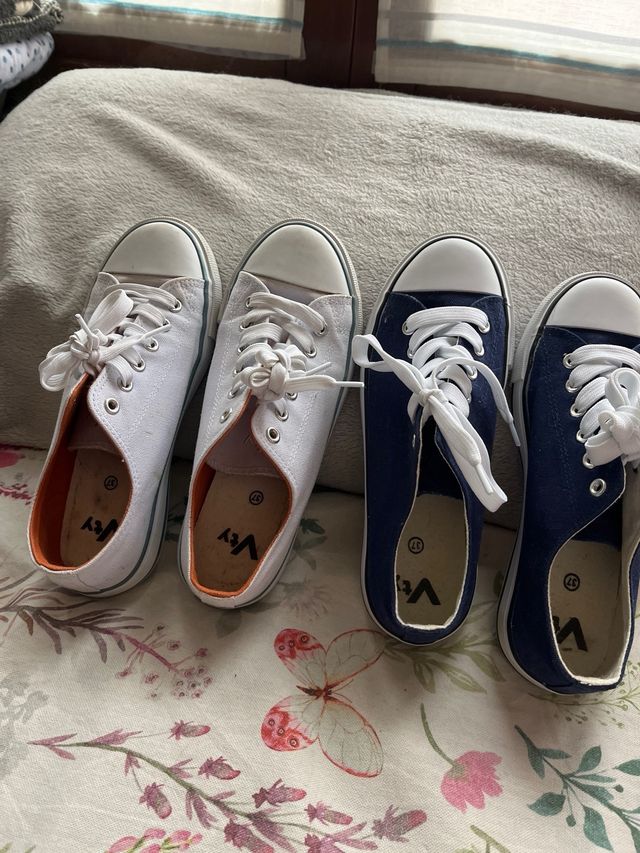 Zapatillas precio de las 2 juntas