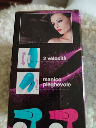 Asciugacapelli pieghevole Eurospin