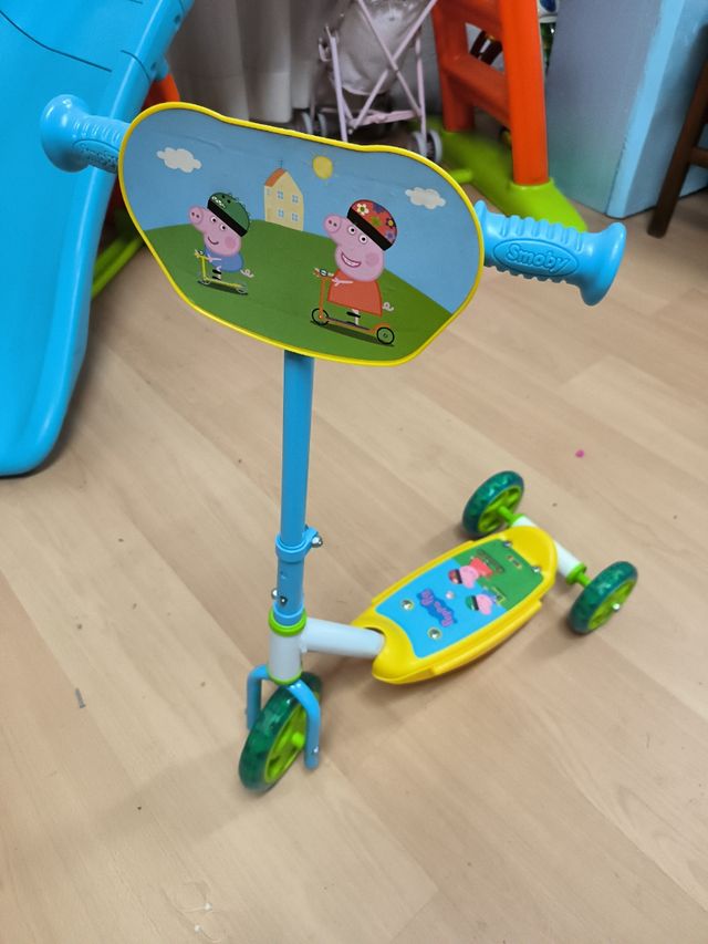 Patinete pepa pig smoby