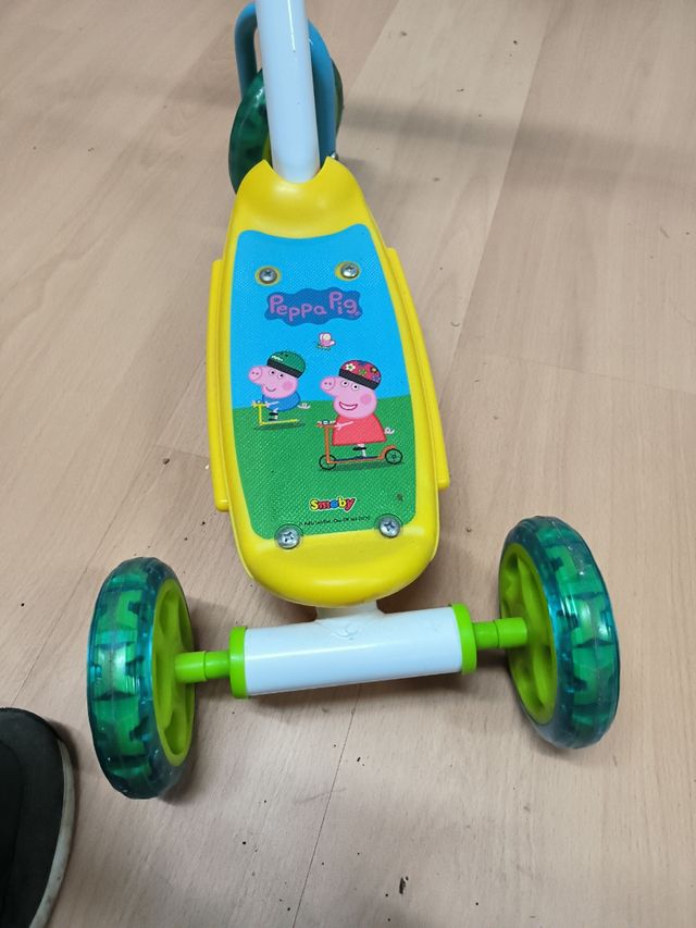 Patinete pepa pig smoby