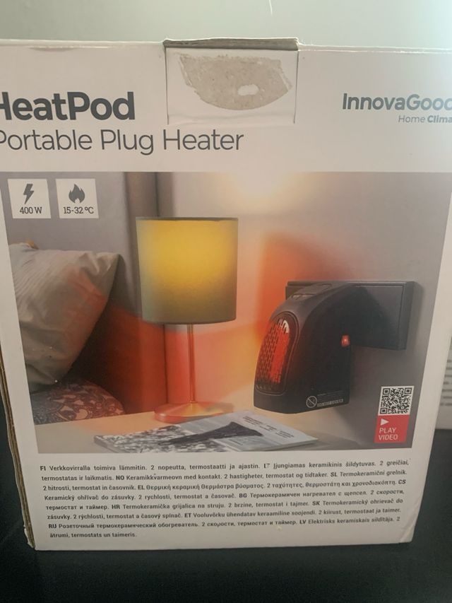 calefactor termoceramico de enchufe