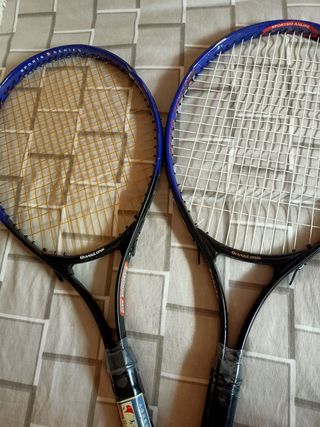 2 raquetas de tenis