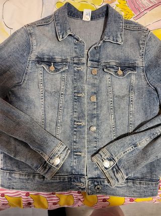 Chaqueta denim niña 