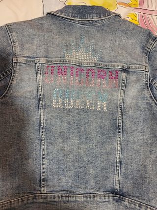 Chaqueta denim niña 