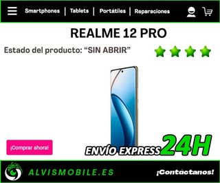 💥Realme 12 Pro 8GB/256GB Azul "Sin abrir"💥