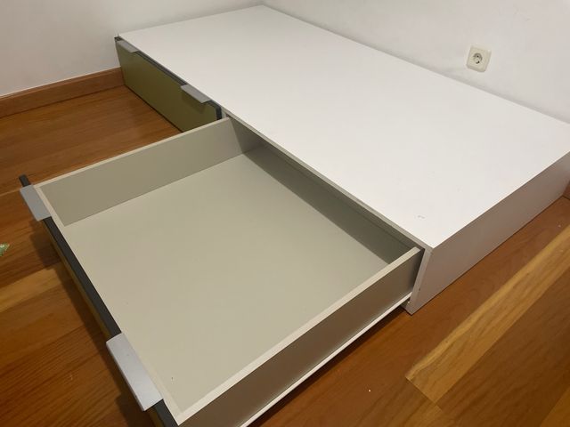 MUEBLE HABITACION ESTANTERIA, CAJONERA, CAMA