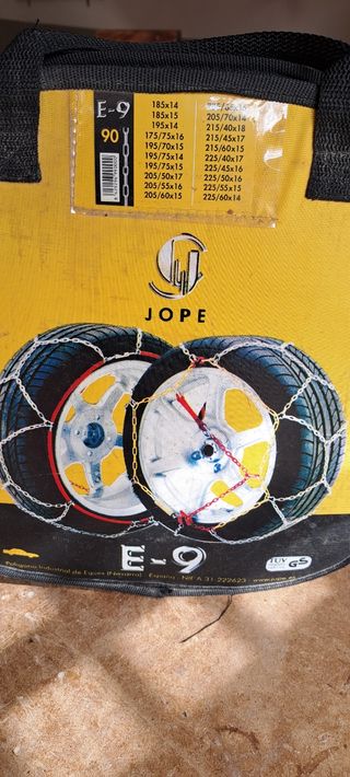 Cadenas para nieve ⛄️