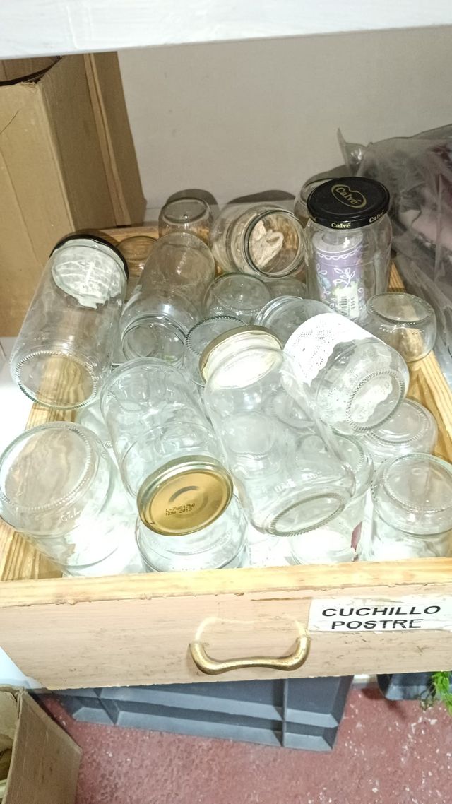 38 vasetti in vetro per la decorazione