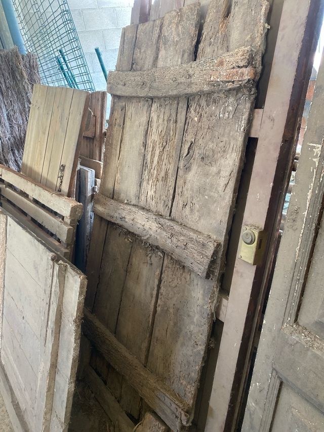 Porta antigua puerta madera 87/172