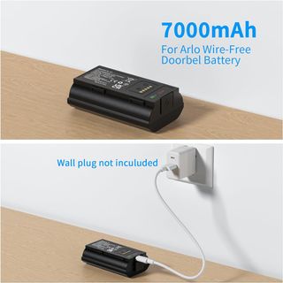 Batería recargable 7000mAh para videoportero Arlo