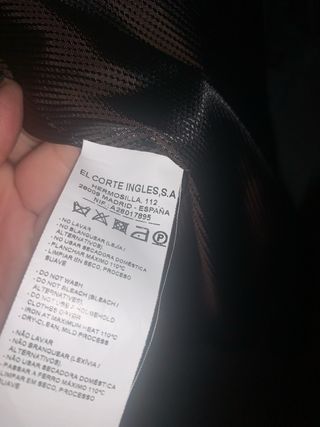 Abrigo tallas grandes El Corte Inglés curvy