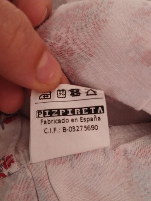 Vestido bebé talla 18 meses