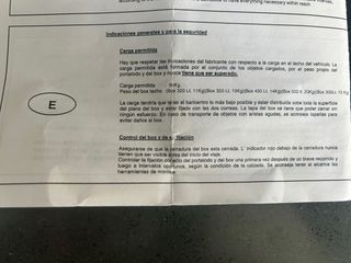 Cofre de techo + barras universales