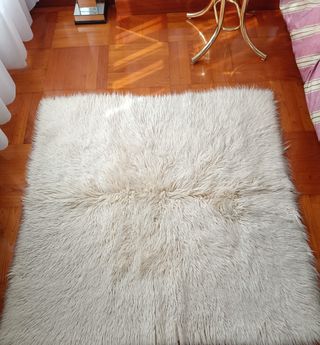 Alfombra de lana natural