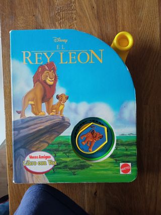 Libro interactivo el rey leon colección 