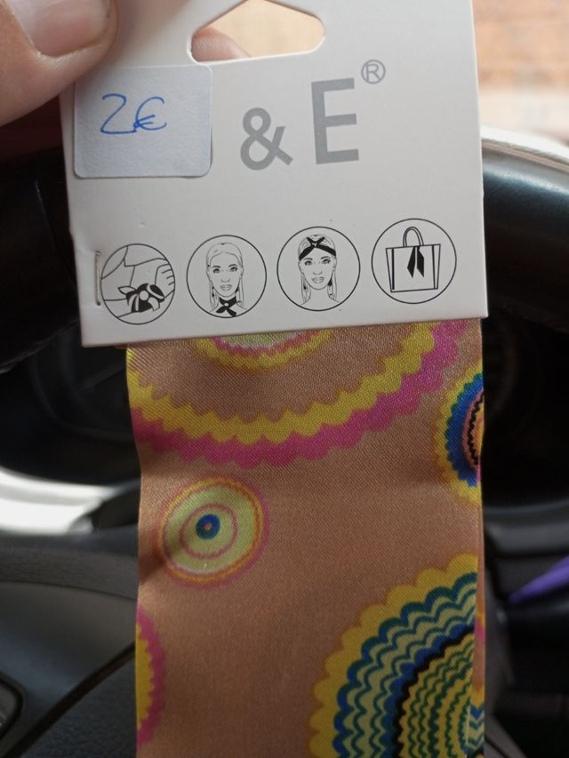 Turbante multiusos marron