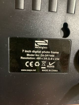 Marco de fotos digital