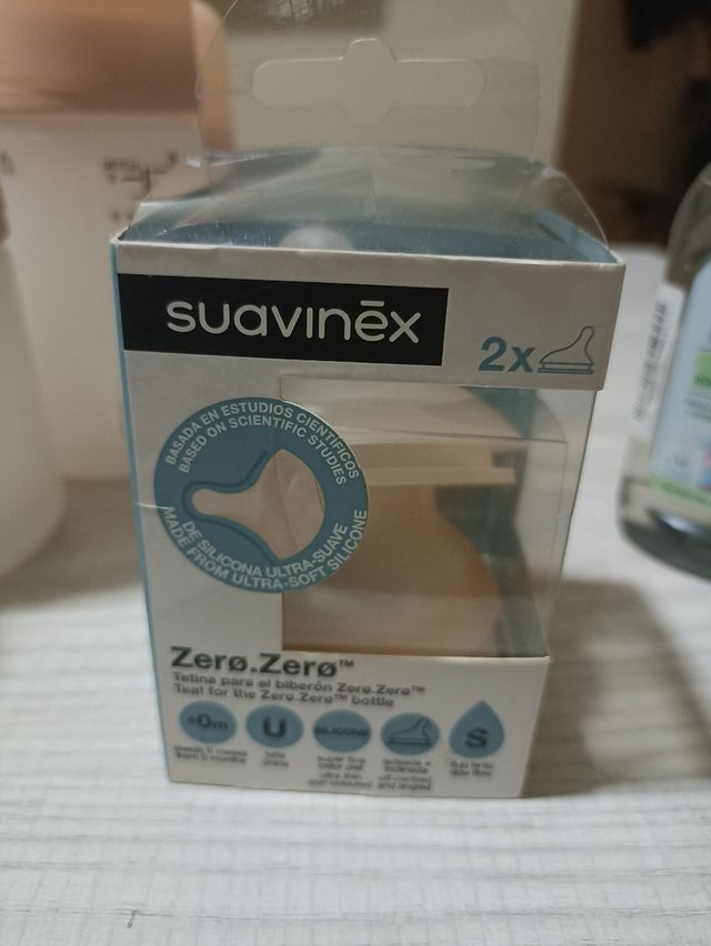 Lote 6 biberones anti colicos bebe