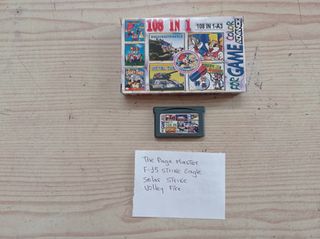 Juego Game Boy Advance 108 En 1 - The Page Master+