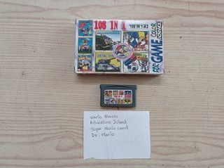 Juego Game Boy Advance 108 En 1 - Wario Blast+Adve