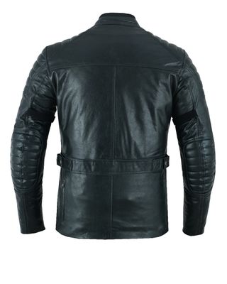 CHAQUETA MOTO PIEL