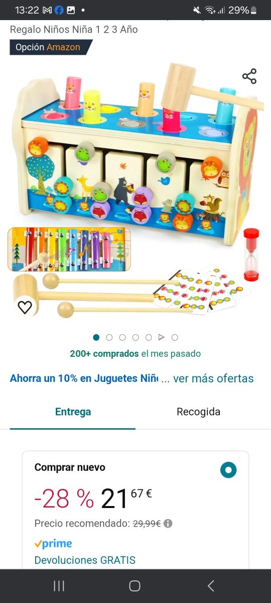 Caja de actividades