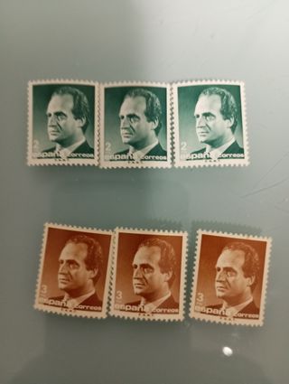 Sellos Rey Juan Carlos 