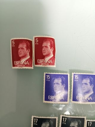 Sellos Rey Juan Carlos 