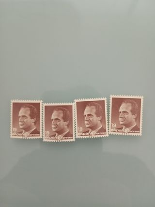 Sellos Rey Juan Carlos 