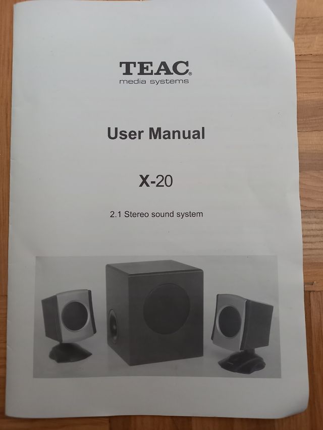 Altavoces TEAC 2.1