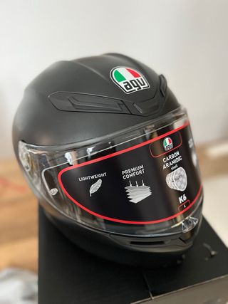 Casco moto talla L