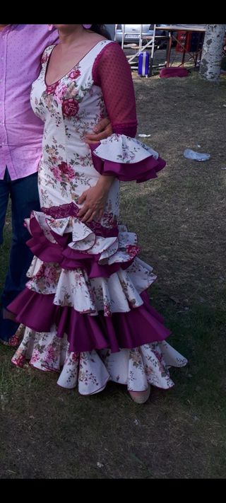 Traje flamenca