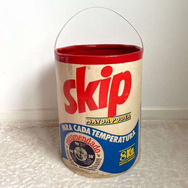 Tamburo detergente vintage