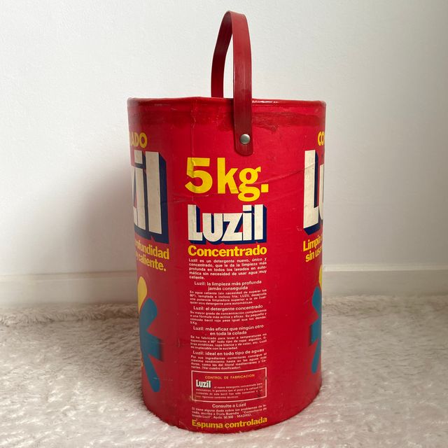 Tamburo detergente vintage