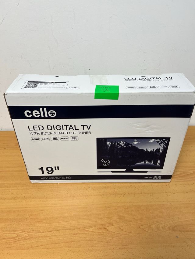 TV cello 19” hd ready.