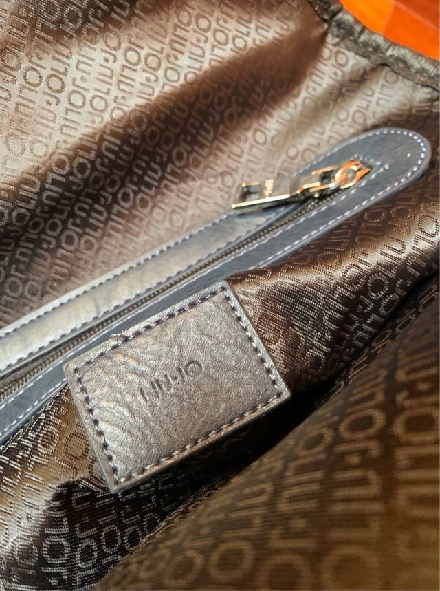 Zaino Liu Jo originale ecopelle color Blue-Grey