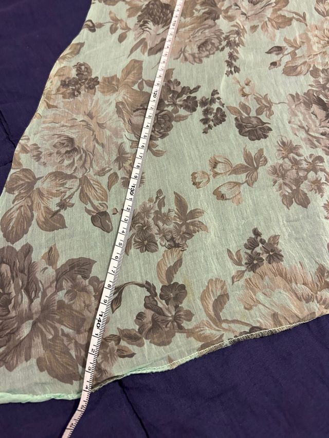 sciarpa di seta 145 per 75