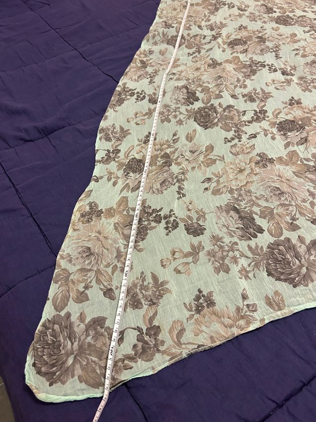 sciarpa di seta 145 per 75