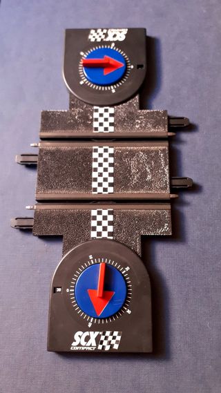Tramo Pista Cuentavueltas Mecanico Scalextric 