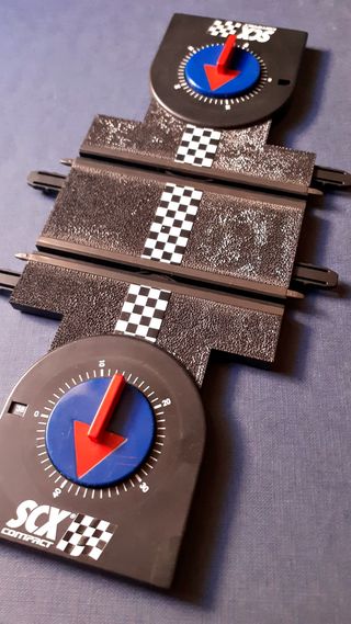 Tramo Pista Cuentavueltas Mecanico Scalextric 