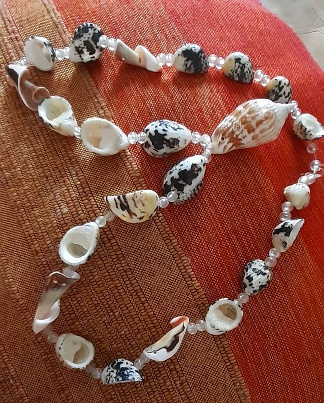 Collar conchas marinas