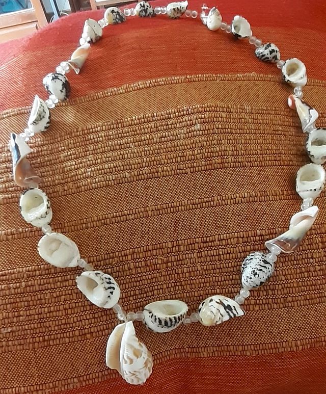 Collar conchas marinas