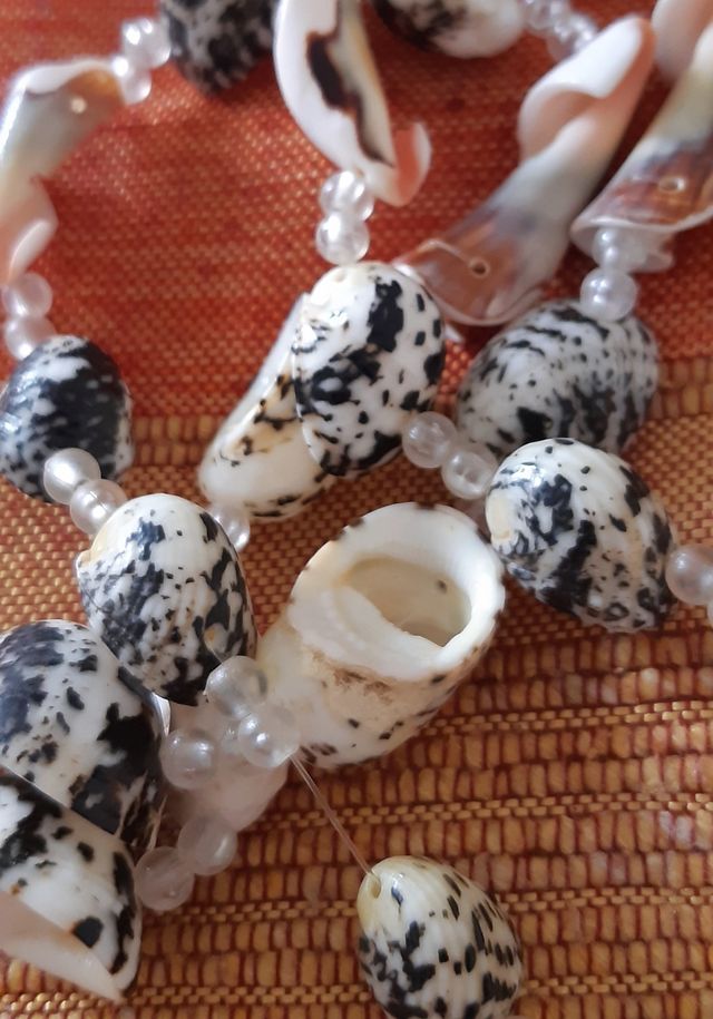 Collar conchas marinas