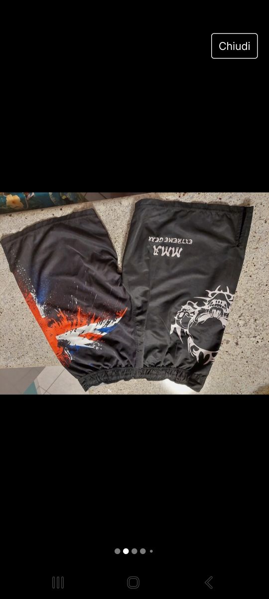 Pantaloncini da boxe tg xl