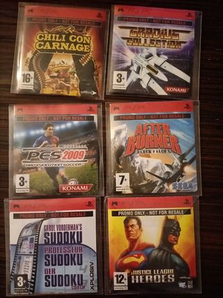 Varios títulos psp