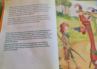 Cuento ROBIN HOOD bilingüe