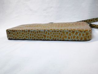 Bolso Vintage Laura Mar Cocodrilo Vegano 