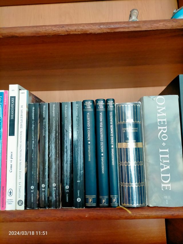 collezione Shakespeare